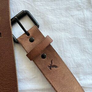 American Eagle Belt Brown Leather